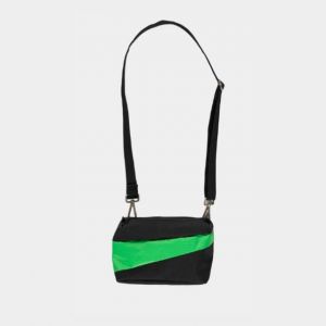 THE NEW BUM BAG Black & Greenscreen SMALL